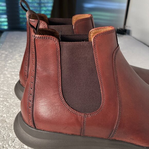 Johnston & Murphy NWOT SZ 11 Mens Brown Leather Chelsea Boot Heritage Old Money - Picture 6 of 10